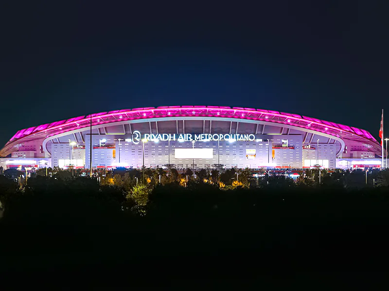 Riyadh Air Metropolitano with exclusive hospitality space during F1 race