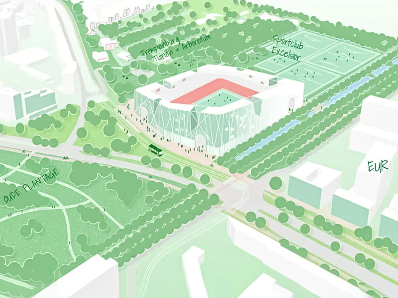 New stadium in Rotterdam for Club Excelsior is on its way