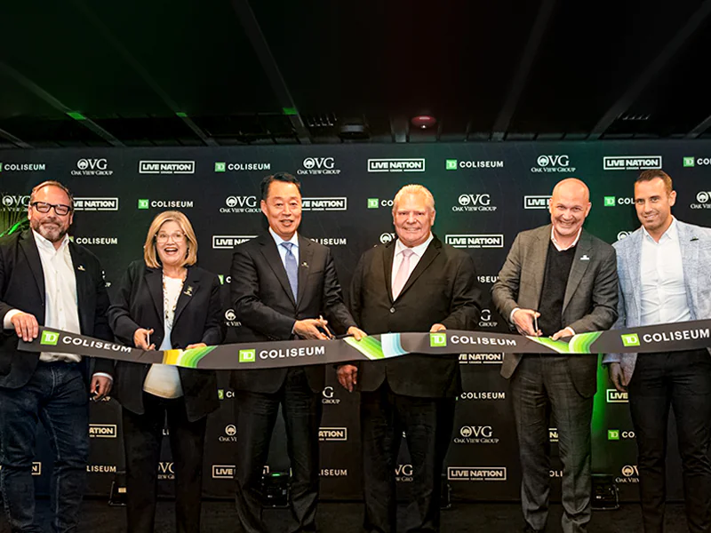 TD Coliseum opens in Canada
