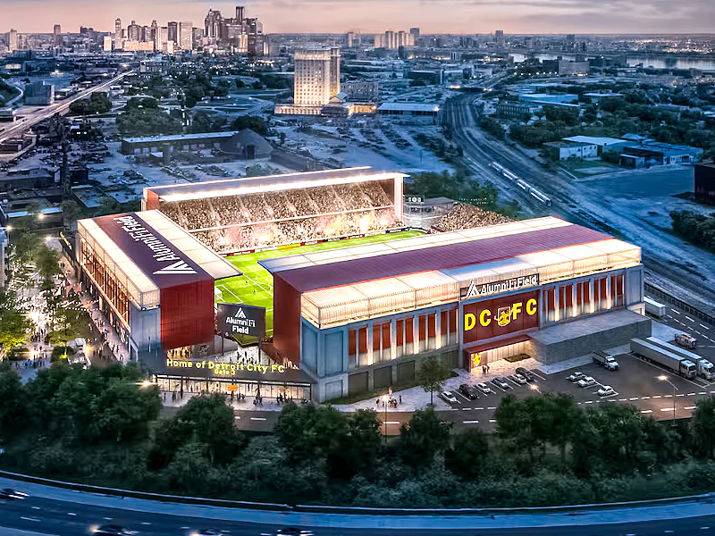 Detroit City FC has received council approval for its new stadium