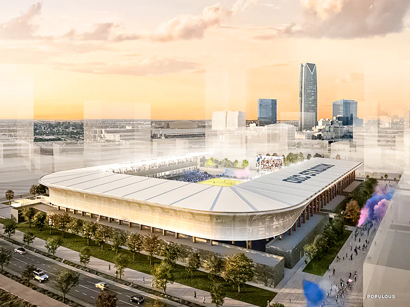 First look at Oklahoma City stadium