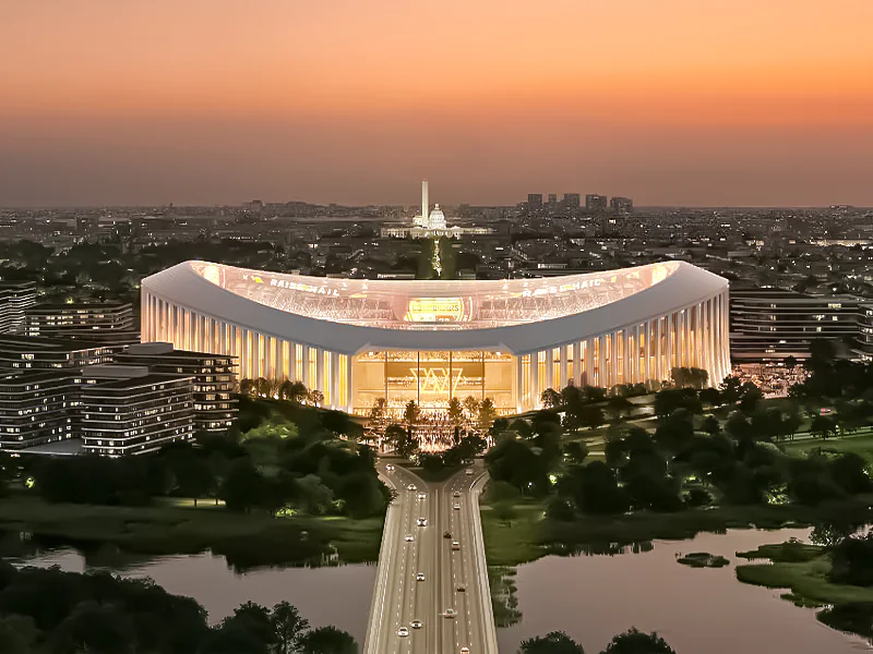 First renderings published for new Washington Commanders Stadium