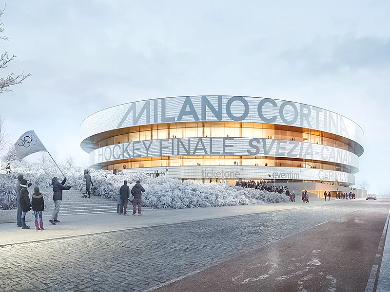 NHL happy with ice test at Olympic arena in Milan