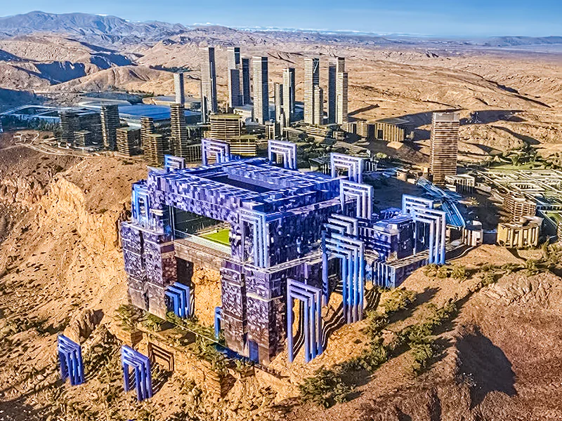 Qiddiya City’s Resort Core is progressing