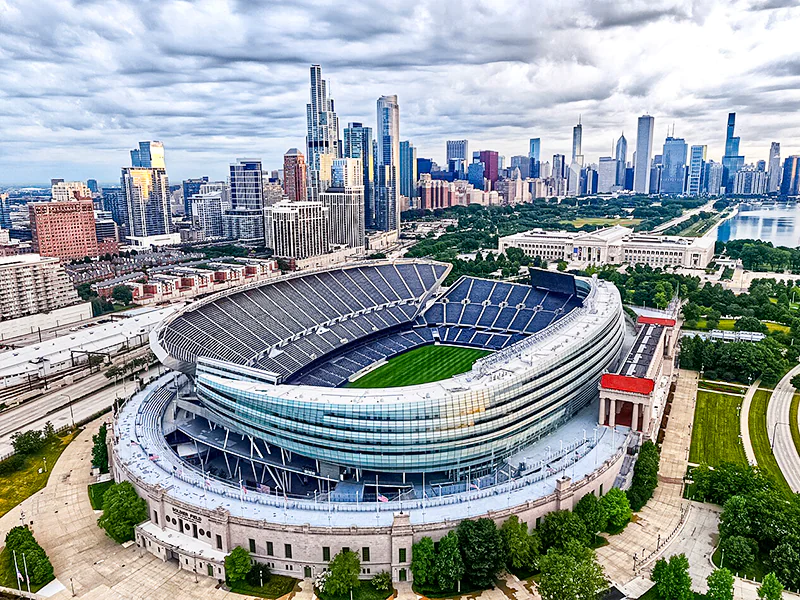 Chicago Bears might cross state line with new stadium