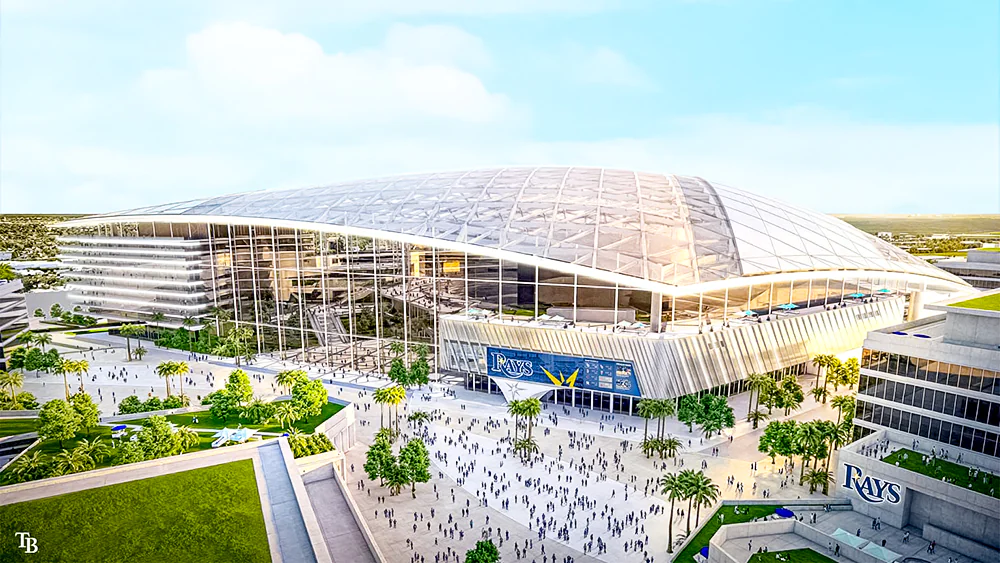 First look at new Tampa Bay Rays stadium