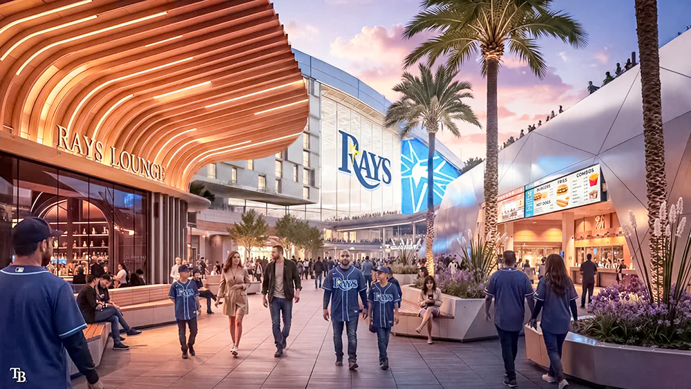 First look at new Tampa Bay Rays stadium