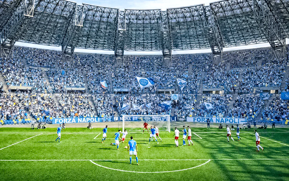 First visuals of upgraded Napoli stadium revealed