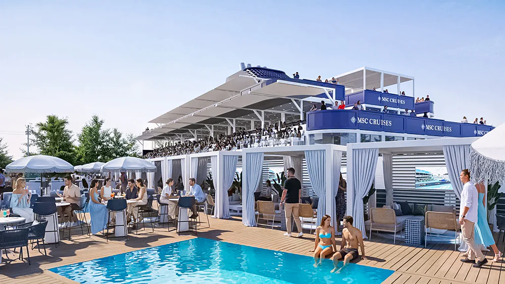 Miami GP presents MSC Yacht Club experience