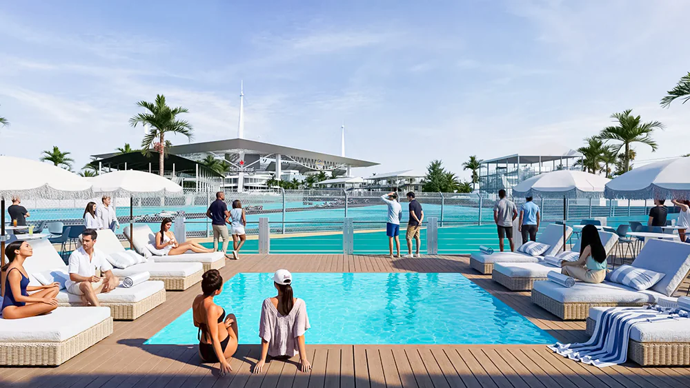 Miami GP presents MSC Yacht Club experience