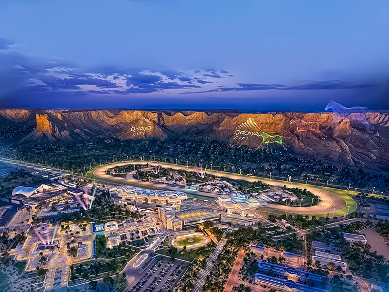 New horse racing track in Qiddiya unveiled