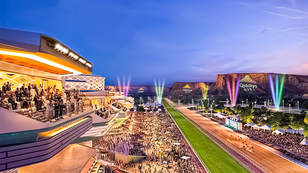 New horse racing track in Qiddiya unveiled