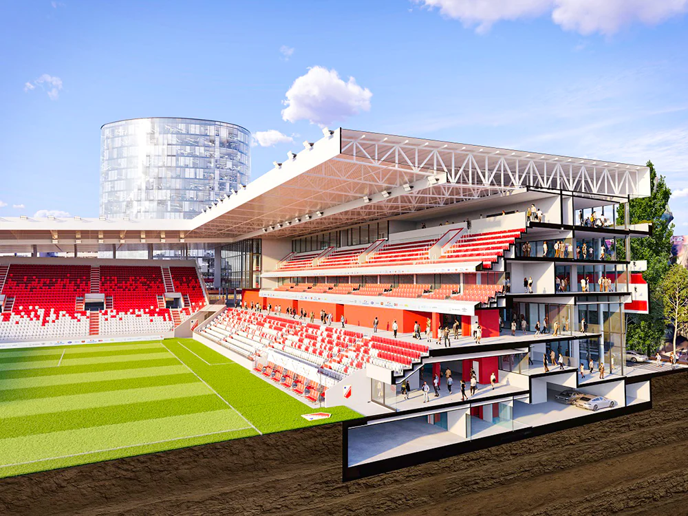 New stadium for Novi Sad Serbia