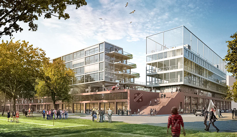 Stadium and music hall for Hamburg