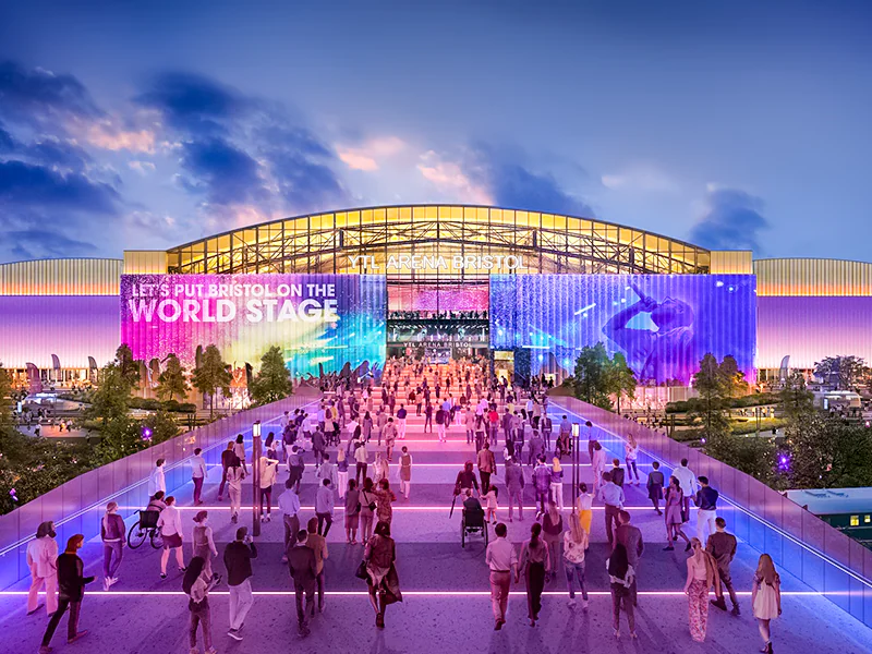 YTL Arena in Bristol ready for construction