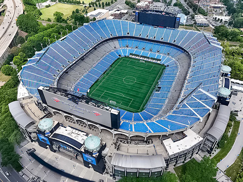 Bank of America Stadium expands partnership with Evolv Technologies