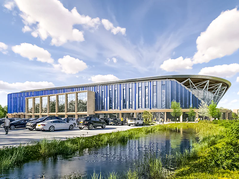 Oxford United stadium got singed off