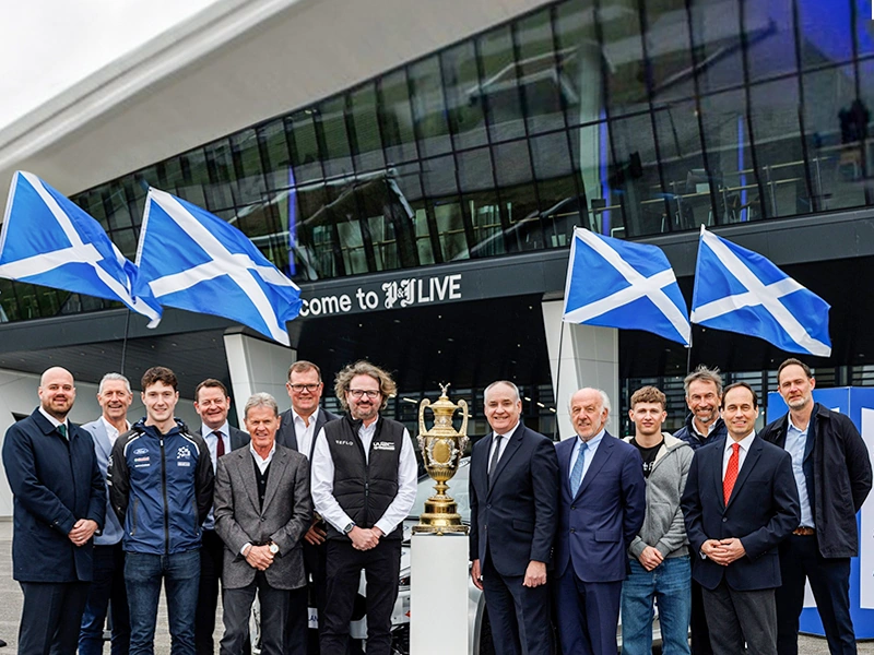 P&J Live arena Aberdeen will host World Rally Championship