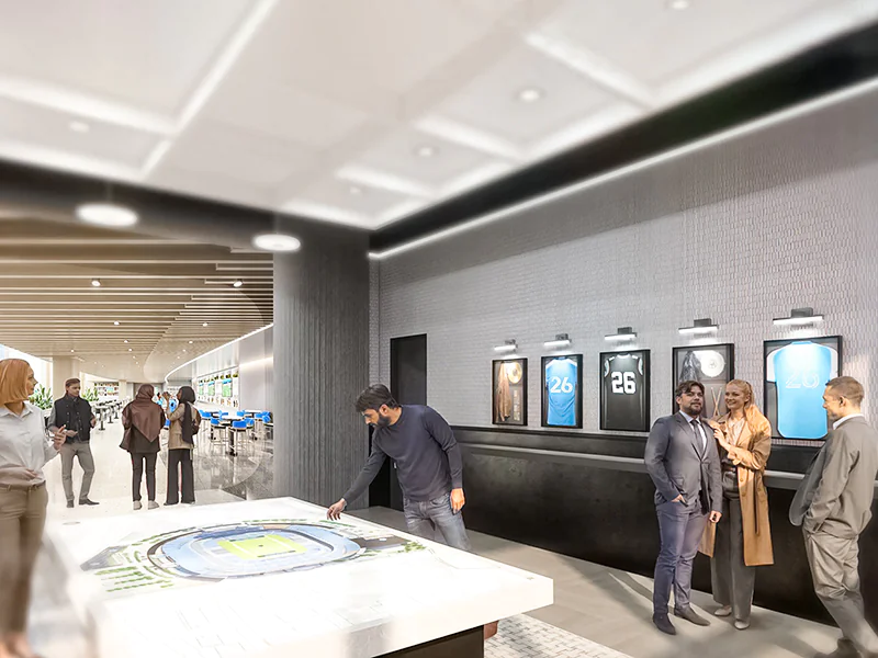 Panthers' stadium sales center opening