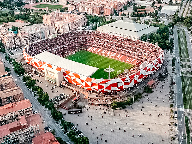 Granada CF with stadium expansion plans
