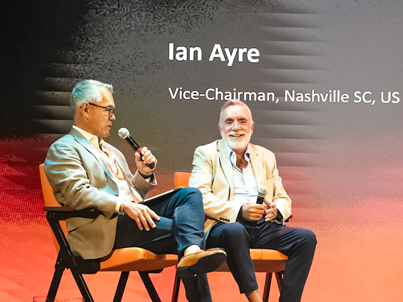 Ian Ayre at Coliseum Summit US