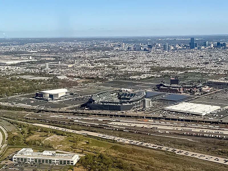New 76ers and Flyers arena at the same location as the old one