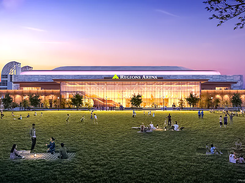 New arena in the city of Mobile, Alabama naming rights