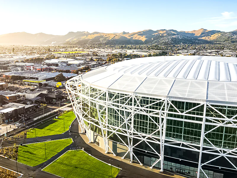 One New Zealand stadium opens