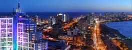 Coliseum Summit LATAM, Uruguay night view