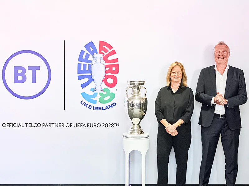 BT official EURO 2028 sponsor