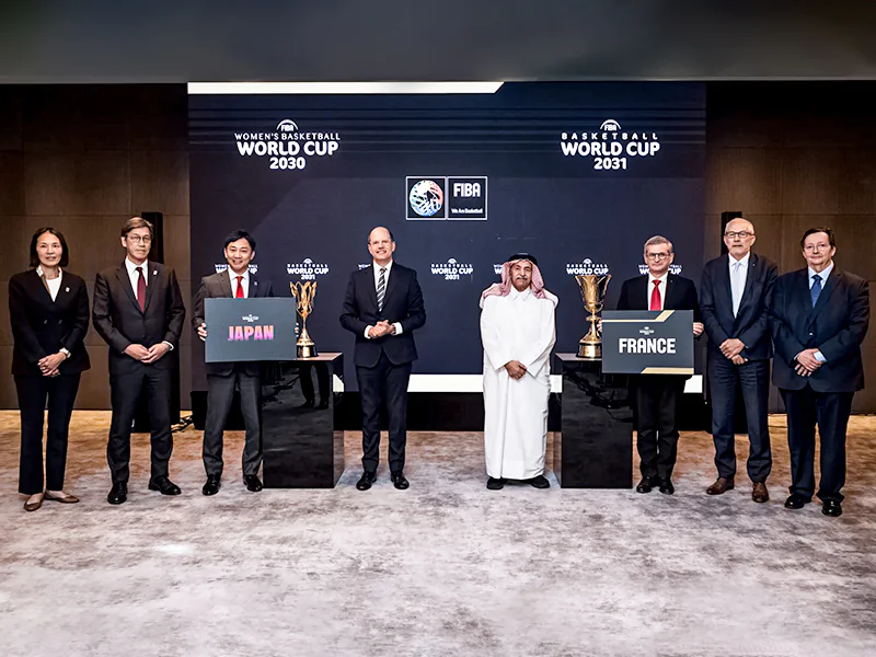 FIBA has awarded France and Japan with tournaments