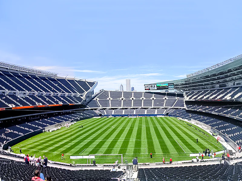 Illinois House approved an economic development bill for the new Bears stadium