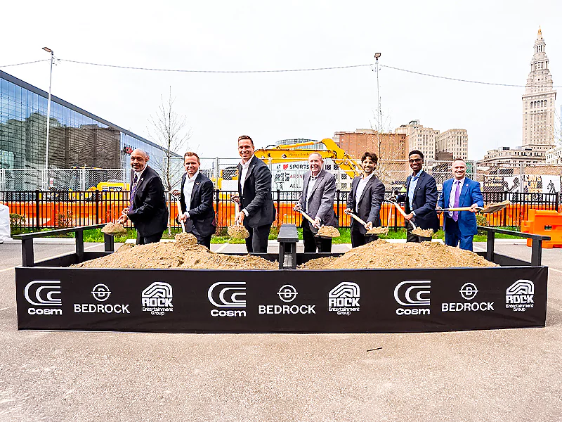 Largest Cosm venue to date in Cleveland ground-breaking