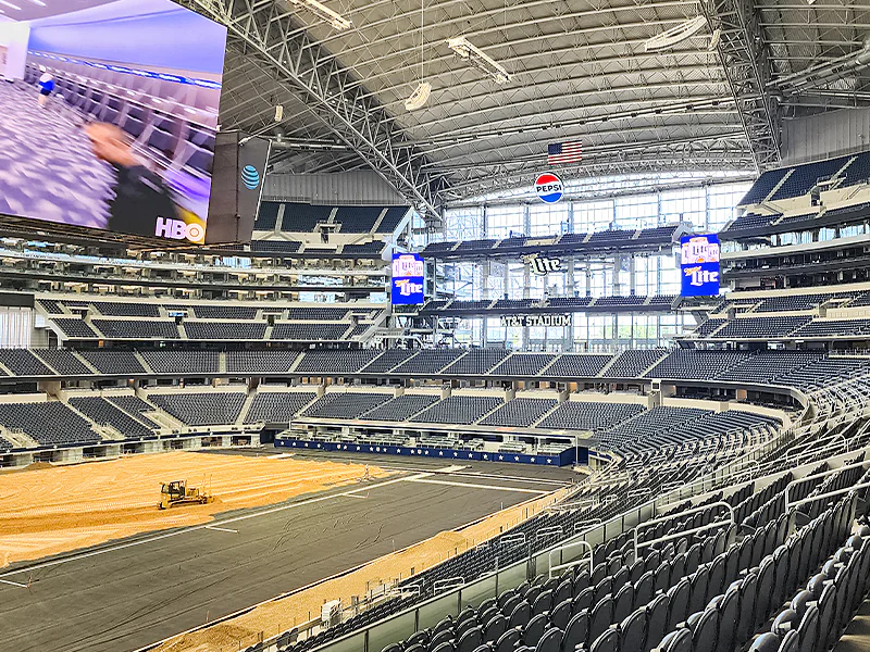 Lease extend and upgrades for Dallas Cowboys and AT&T Stadium