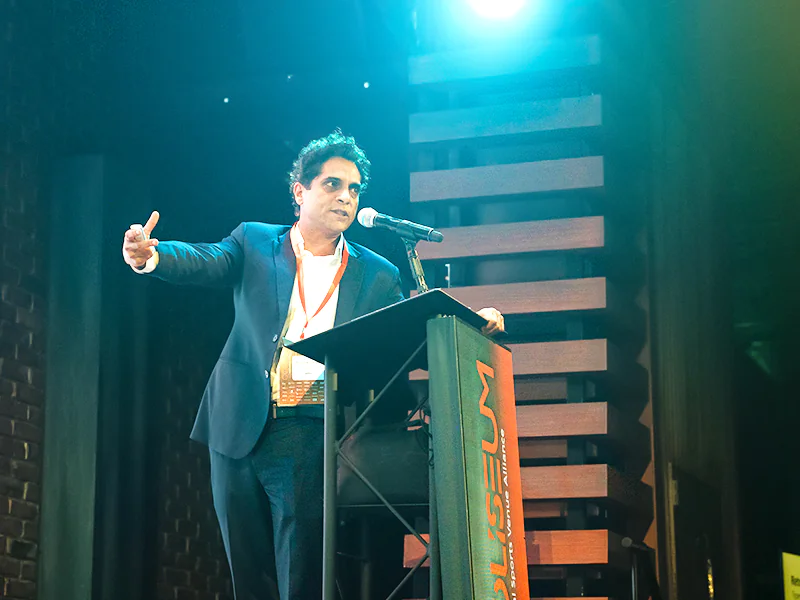 Puneet Khunger at Coliseum US