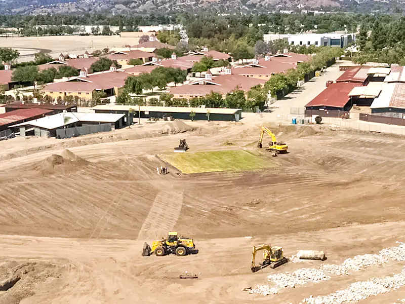Work on LA28 cricket stadium started