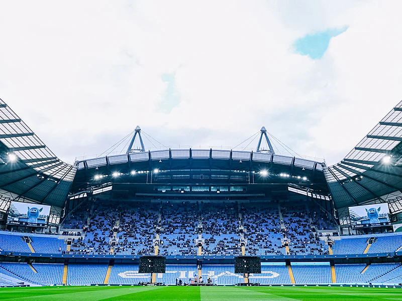Etihad Stadium North Stand opened and named after Pep Guardiola