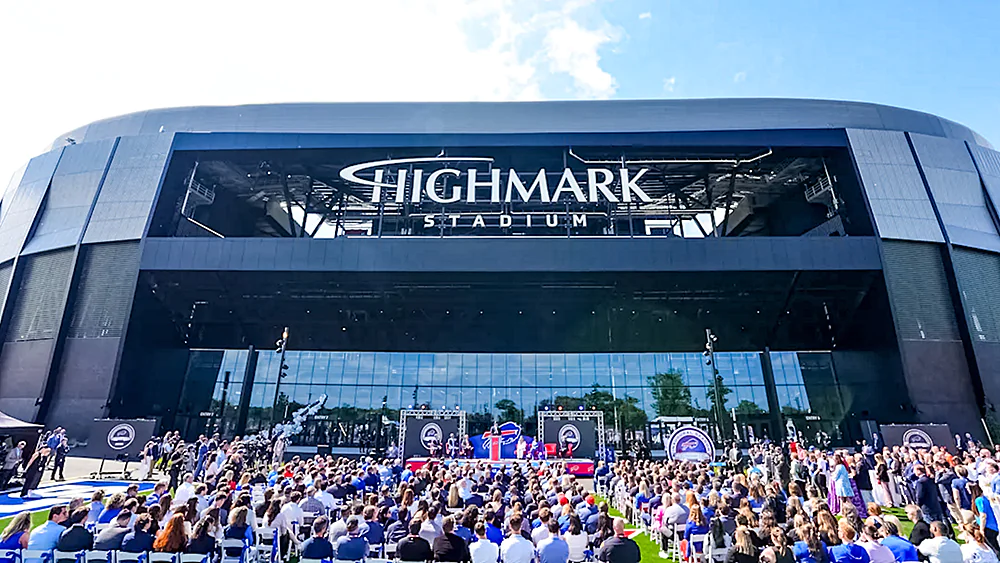 Highmark Stadium officially opened