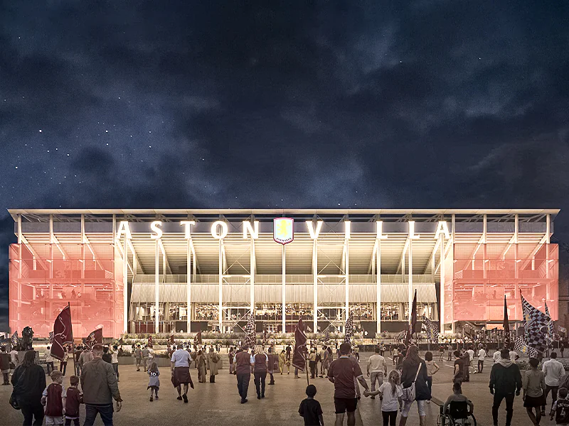 Kingscote Construction has officially broken ground on the £100m redevelopment of North Stand at Villa Park