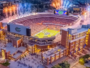 The University of Florida has unveiled plans for a $1.45 billion renovation of Ben Hill Griffin Stadium 