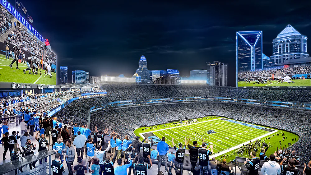 Bank of America stadium new renderings released