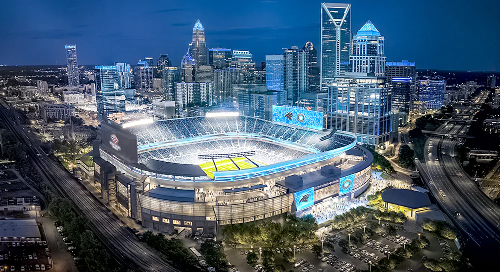 Bank of America stadium new renderings released