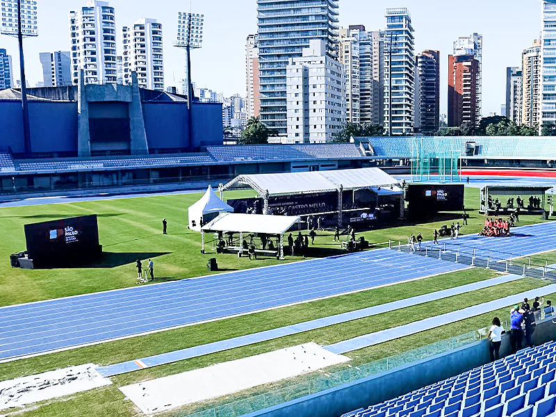 Brazilian Athletics Confederation (CBAt) to operate the Estádio Ícaro de Castro Melo