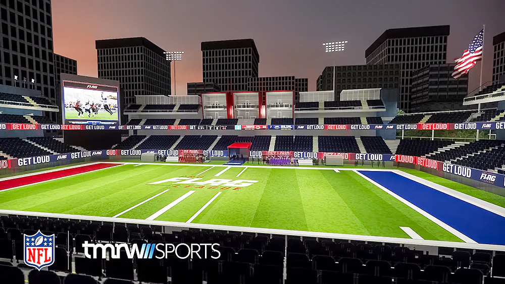 First look at a concept for an NFL flag football league venue
