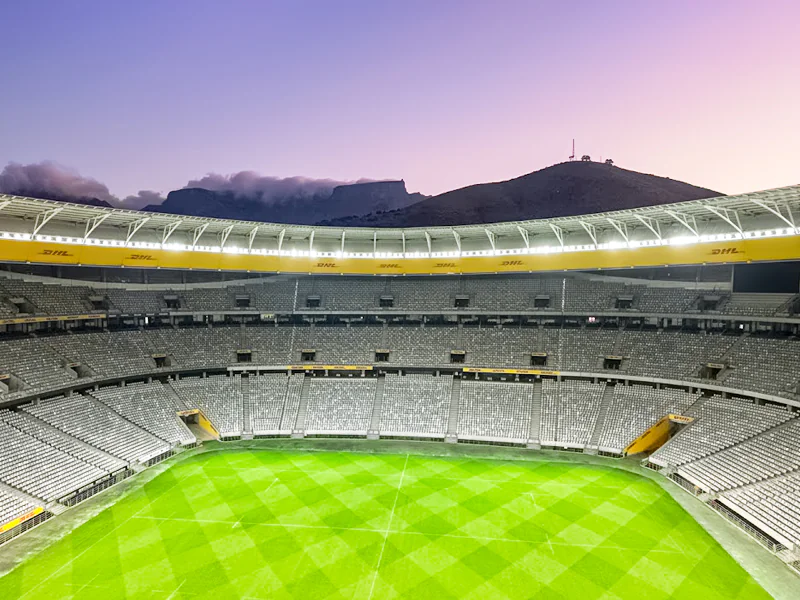 Lighting upgrade at DHL Stadium in Cape Town