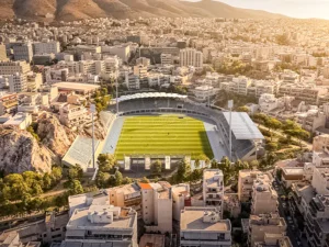 Regenerate of Grigoris Lamprakis Stadium of Athens Kallithea FC 