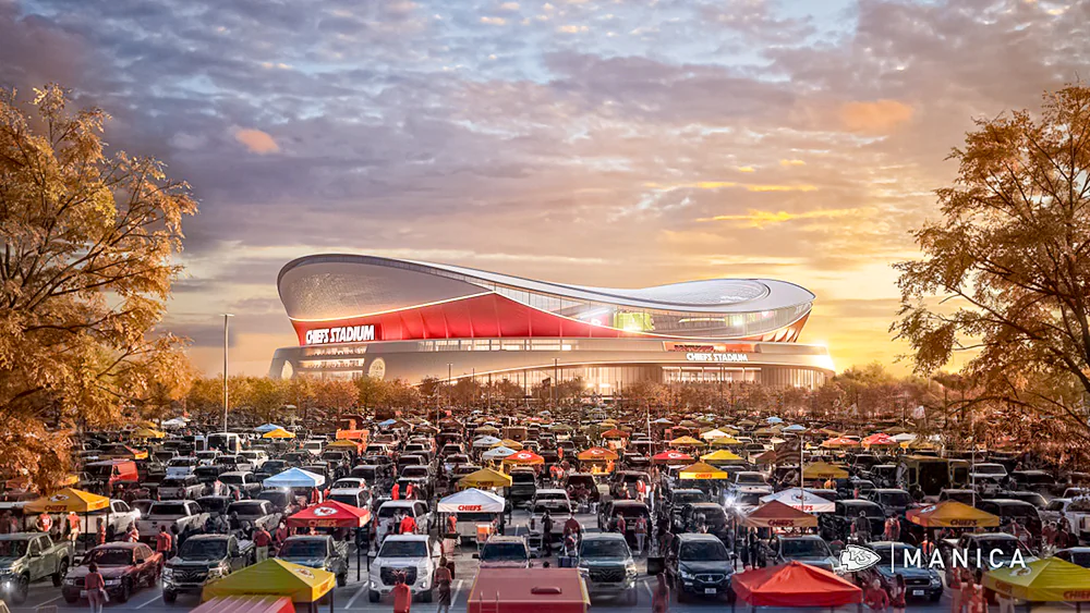 Renderings release for new Kansas City Chiefs stadium