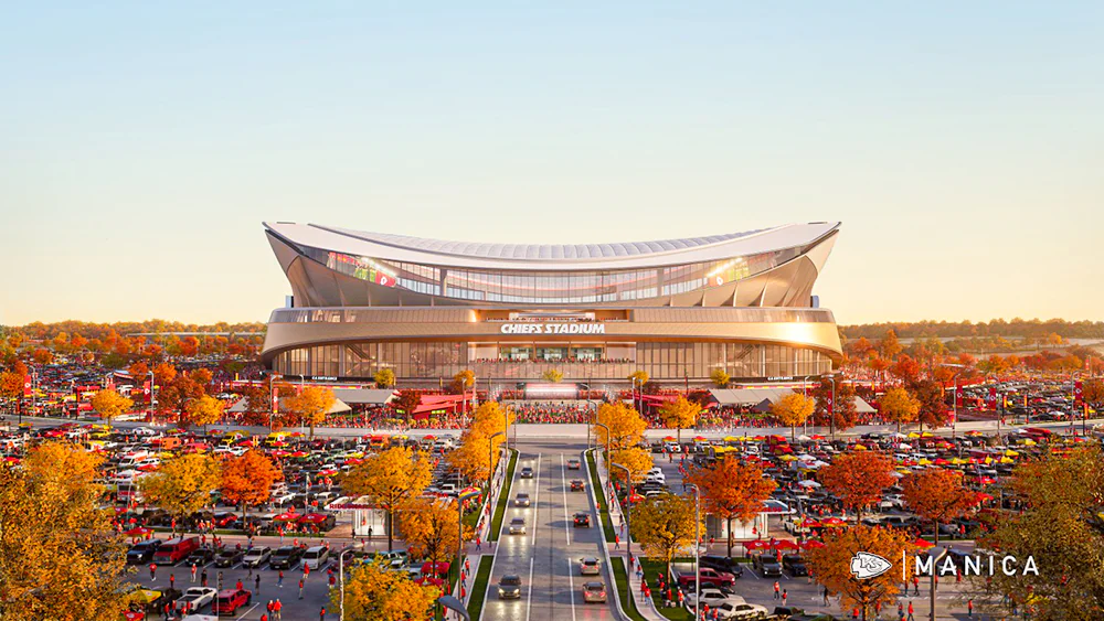 Renderings release for new Kansas City Chiefs stadium