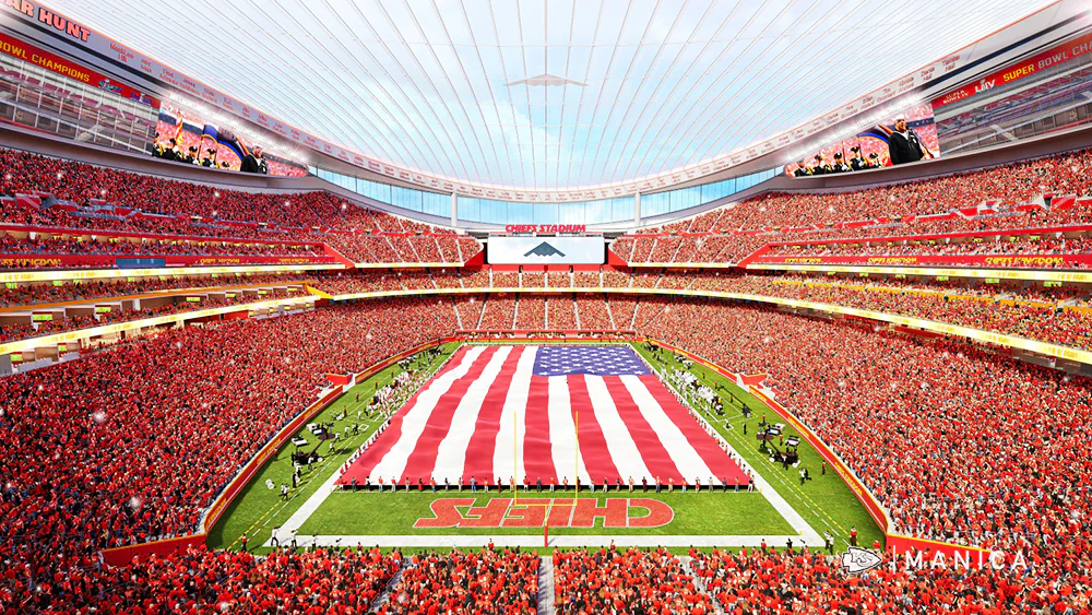 Renderings release for new Kansas City Chiefs stadium