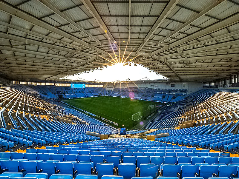 Coventry City FC and Coventry Building Society Arena partners with Legends Global
